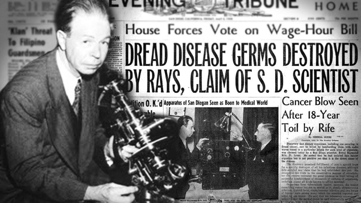 Jordan Maxwell – Royal Rife, The Man Who Put An End To All Disease