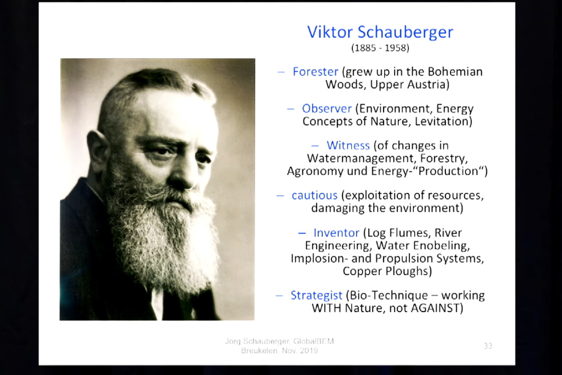 Comprehend and Copy Nature | Jorg Schauberger