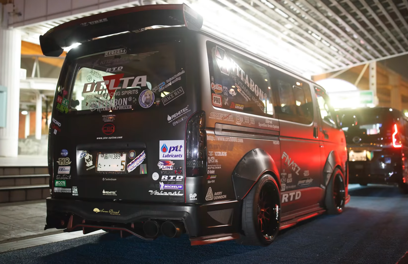 8 Passenger GTR!? 650 Horsepower VR38 Swapped Toyota HiAce