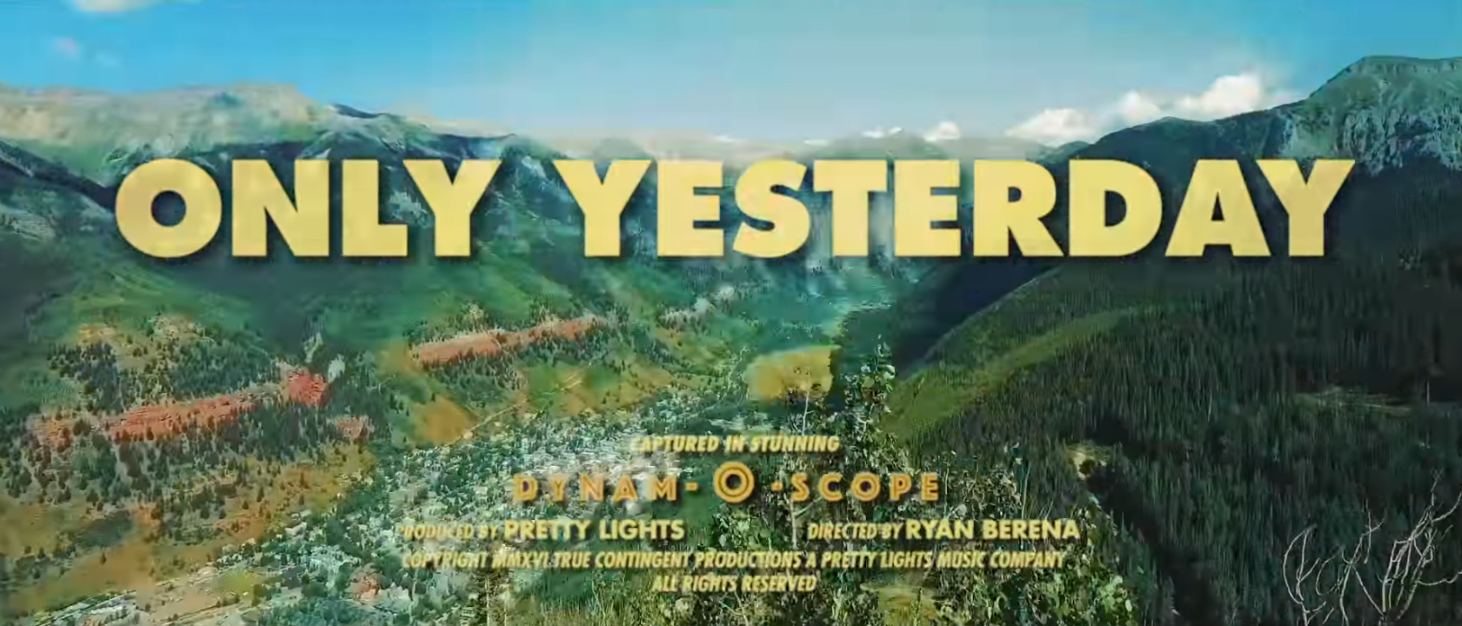 Pretty Lights – Only Yesterday