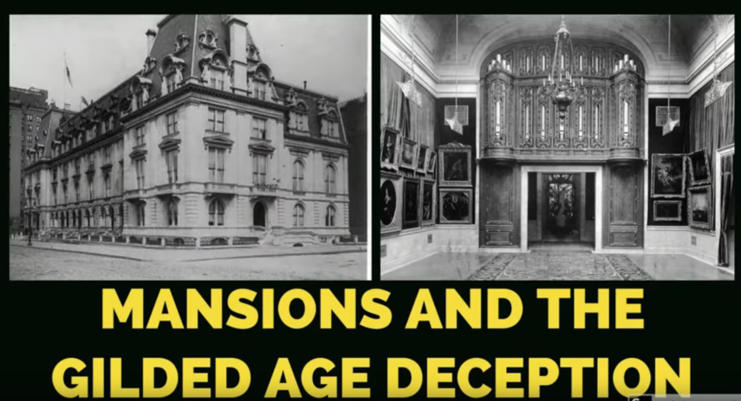 Mud Flood Mansions and the Gilded Age Deception