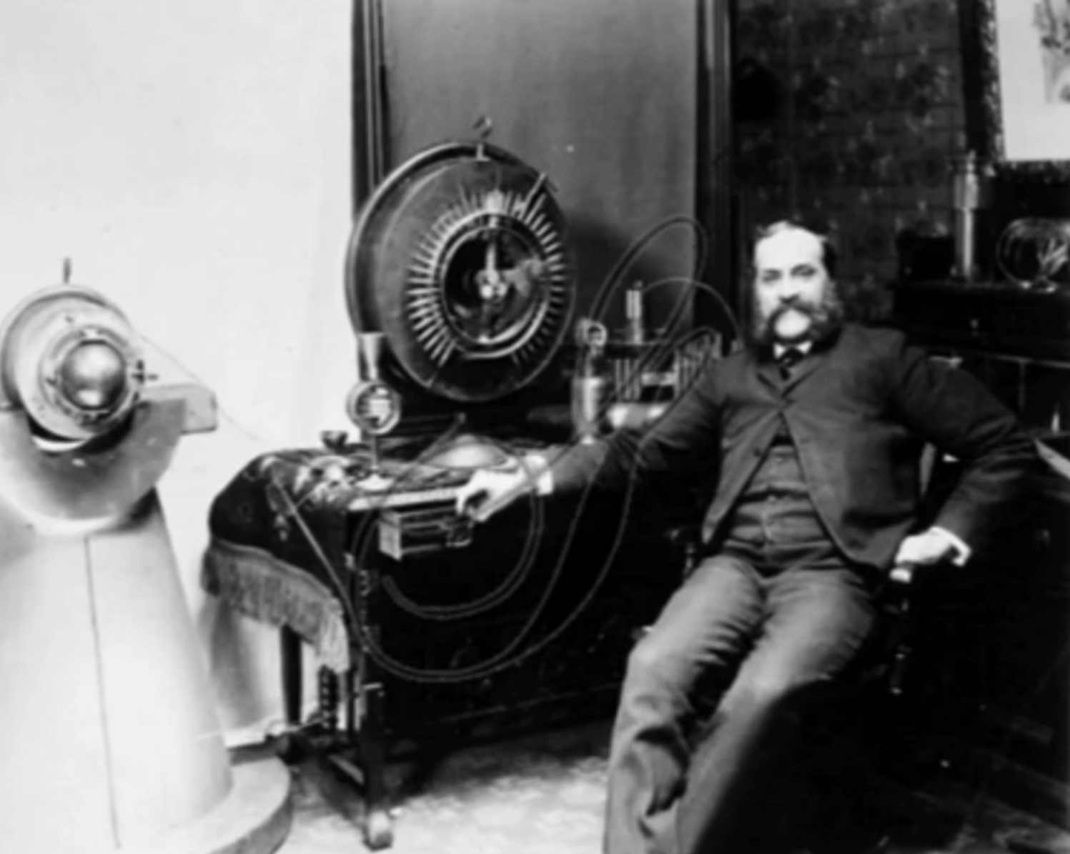 The REAL 1800’s Inventor of Vibrational Energy Machine – DISINTEGRATES STONE ~ John Worrel Keely