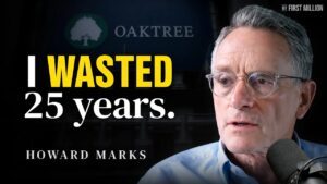 I'm 80 and I wasted 25 years of my life. Don't make my mistake. - Howard Marks