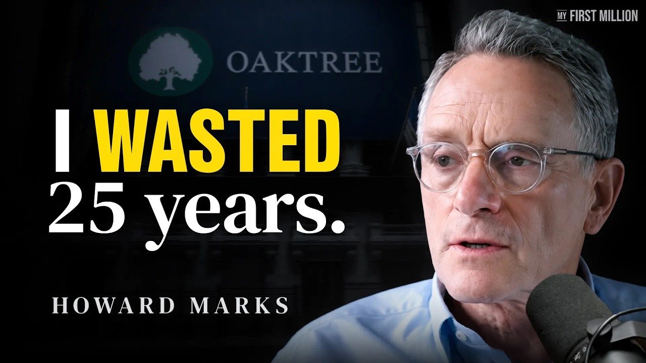 I’m 80 and I wasted 25 years of my life. Don’t make my mistake. – Howard Marks