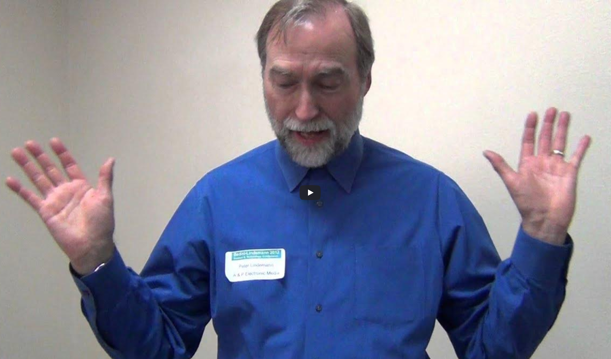 Visible Light Musings with Peter Lindemann