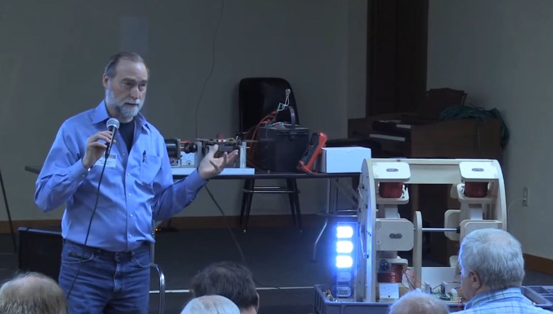 Peter Lindeman present John Bedini works on #radiant energy  [part I]