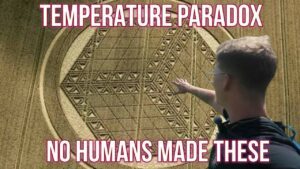 Crop Circles: The Temperature Paradox